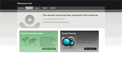 Desktop Screenshot of belhassen.net